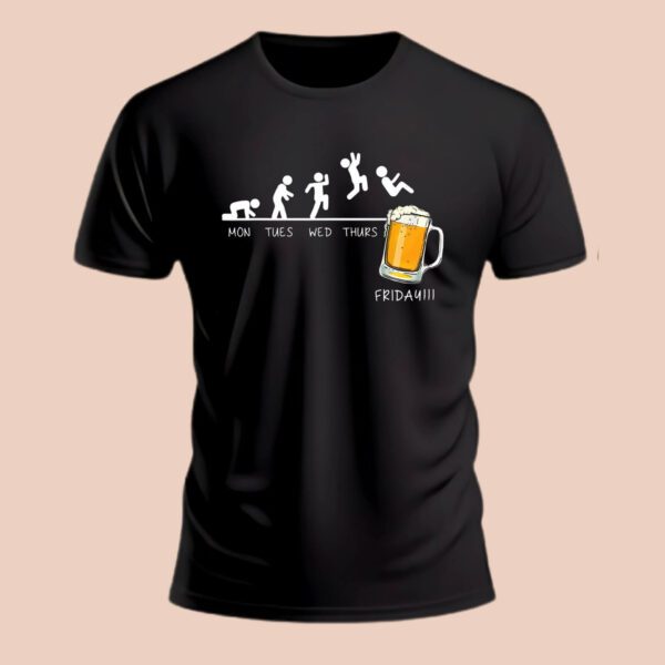 Friday Beer Evolution Tee